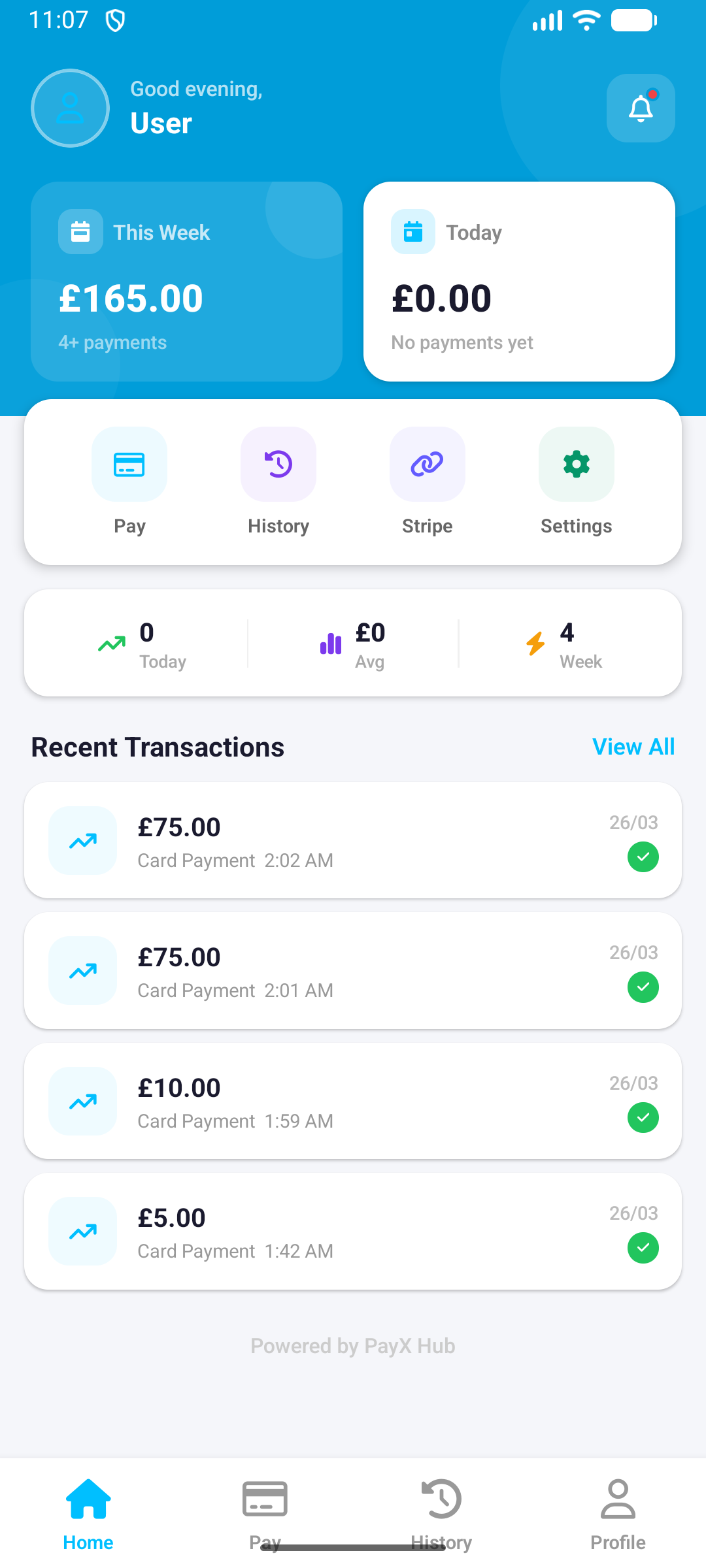 Commercial Home screenshot
