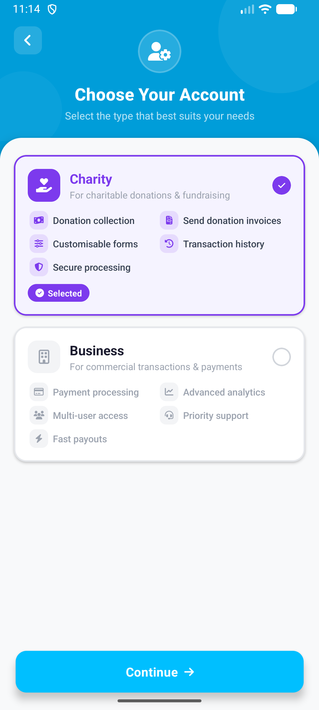 Account Type Switch thumbnail